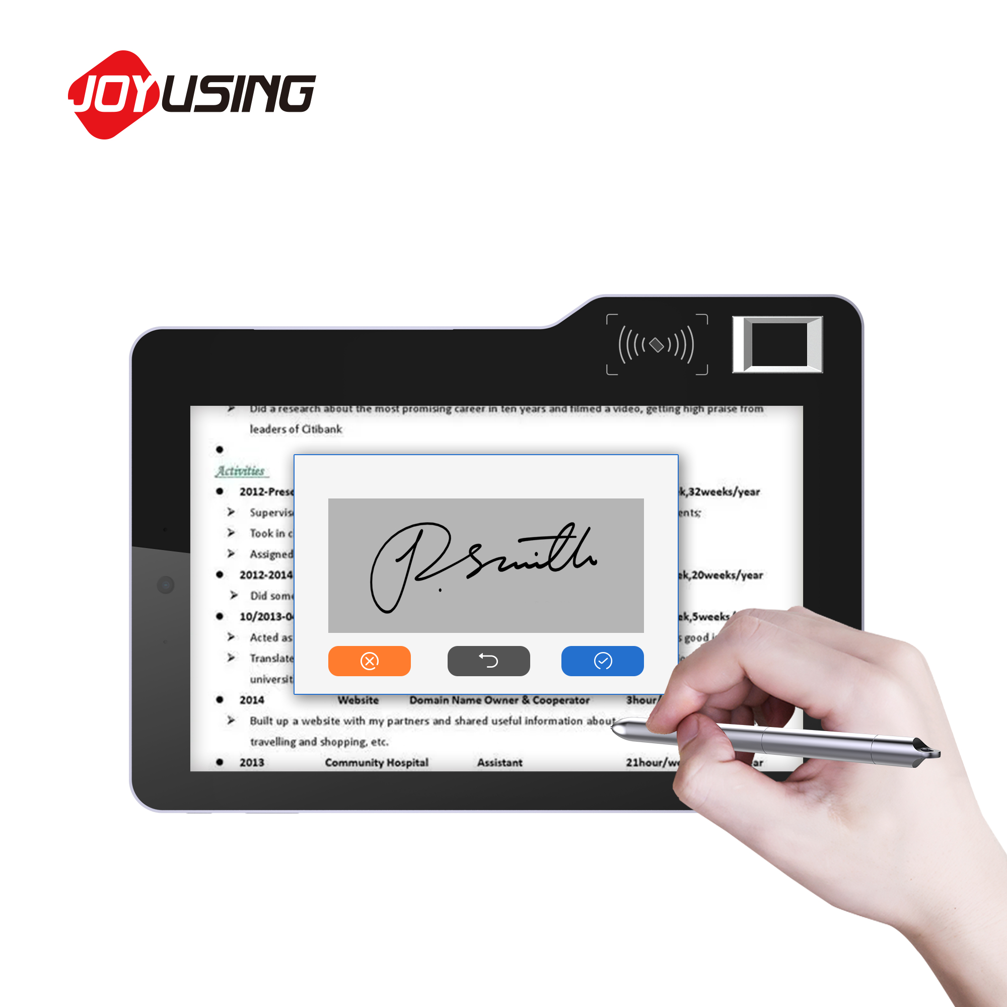 Drawing Pad Signature - 10-calowy tablet Android, tablet graficzny do