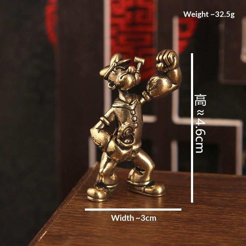 Office Desk Tech Accessories - △ 1/2 SZT. Figurka Popeye, Żeglarz,