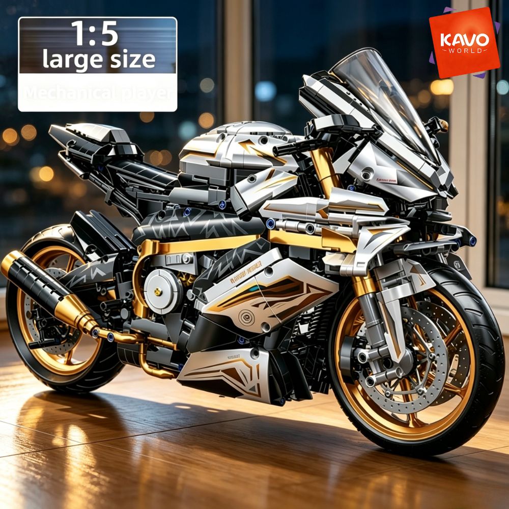 Office Tech Gifts For Men - KAVOWORLD Zestaw Klocków do Budowy Sportowego