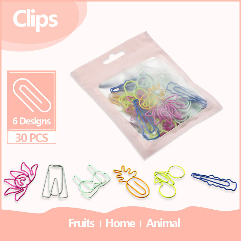 30 szt. Kawaii spinacze do pap – Office Desk Tech Accessories recenzja i cena