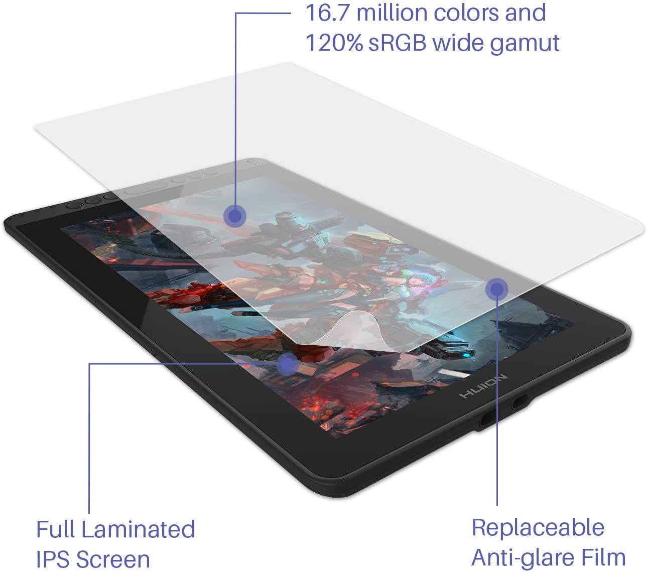Tablet graficzny Huion z ekran – Drawing Pad Signature recenzja i cena
